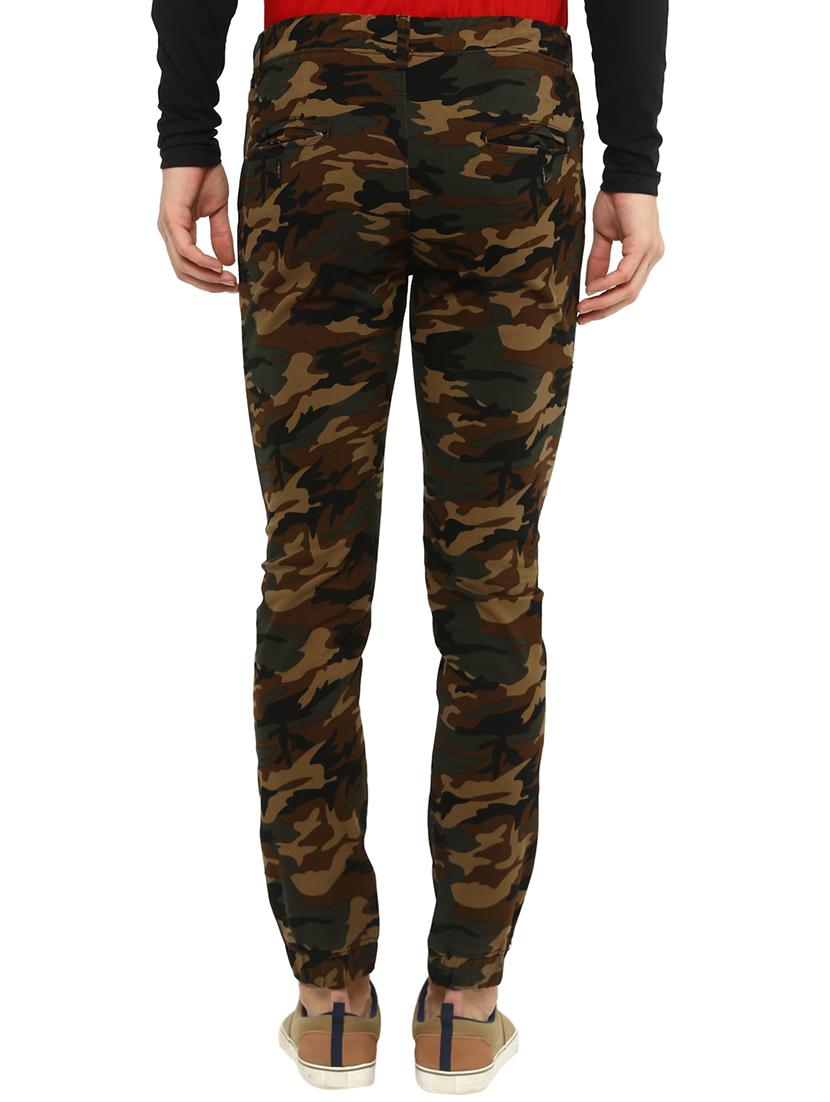 green camouflage printed jogger - 16065805 - Zoom Image - 3