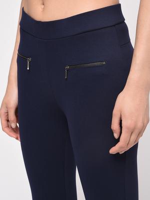 criss cross detail zipper trim jegging - 16065933 - Standard Image - 5