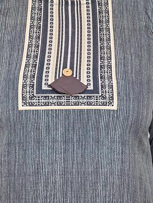 printed straight kurta - 16067078 - Standard Image - 4