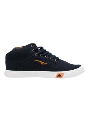 blue canvas lace up sneakers - 16069951 - Standard Image - 2