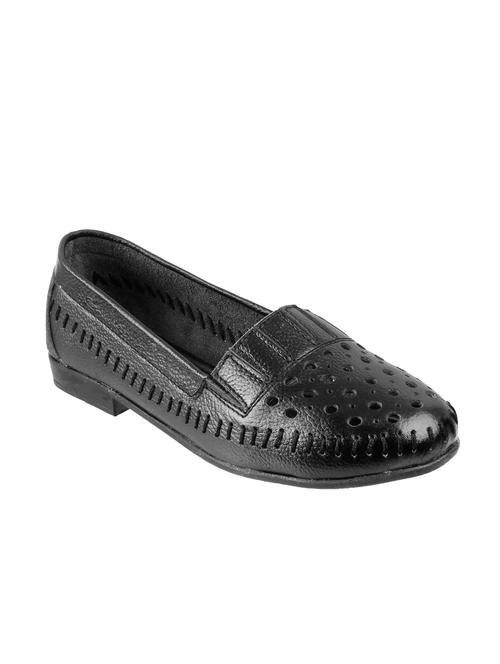 black slip on formal shoes - 16070132 - Standard Image - 1