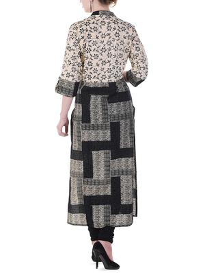 printed straight kurta - 16072208 - Standard Image - 3
