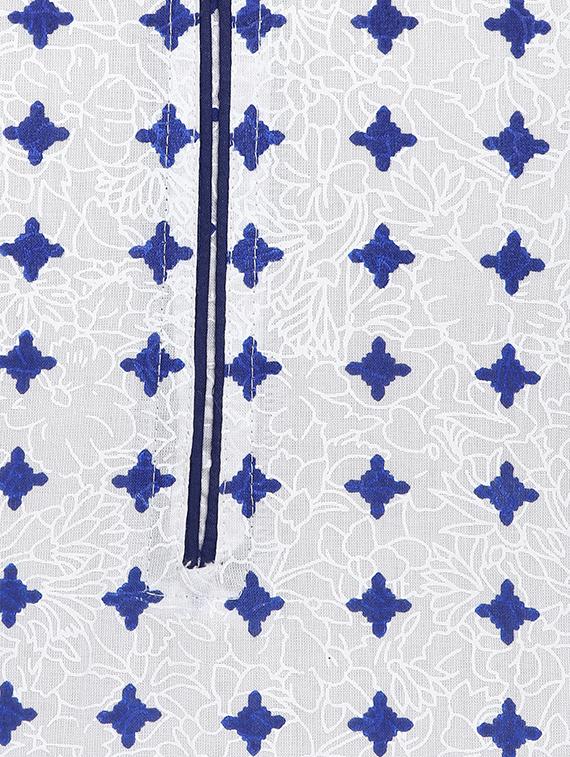 printed straight kurta - 16072264 - Zoom Image - 4