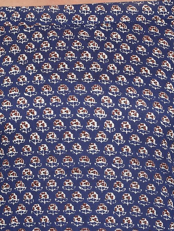 bell sleeves straight kurta - 16072313 - Zoom Image - 5