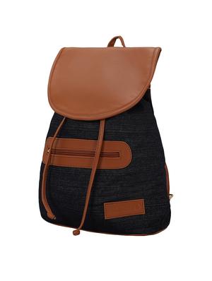 blue leatherette (pu) regular backpack - 16077550 - Standard Image - 4