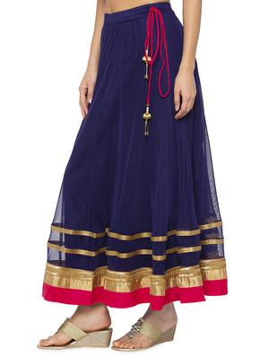 gota patti flared skirt - 16077866 - Standard Image - 2