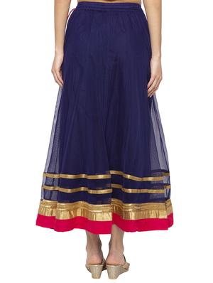 gota patti flared skirt - 16077866 - Standard Image - 3