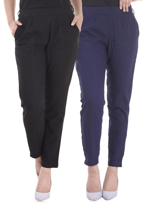 set of 2 pleat detail trouser - 16078003 -  Standard Image - 0