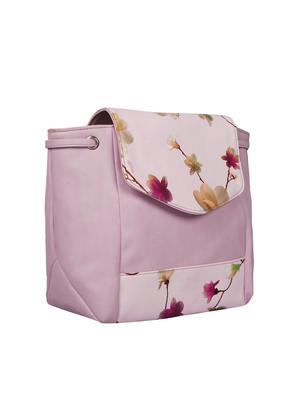 purple leatherette (pu) regular handbag - 16078157 - Standard Image - 2