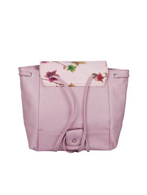 purple leatherette (pu) regular handbag - 16078157 - Standard Image - 4