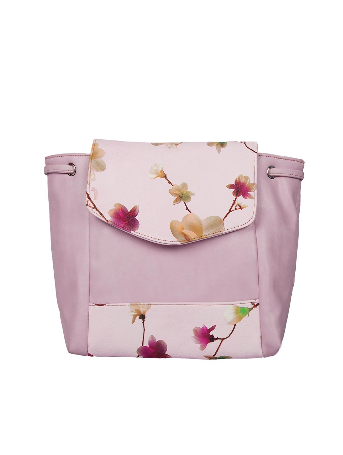 purple leatherette (pu) regular handbag - 16078157 - Zoom Image - 1