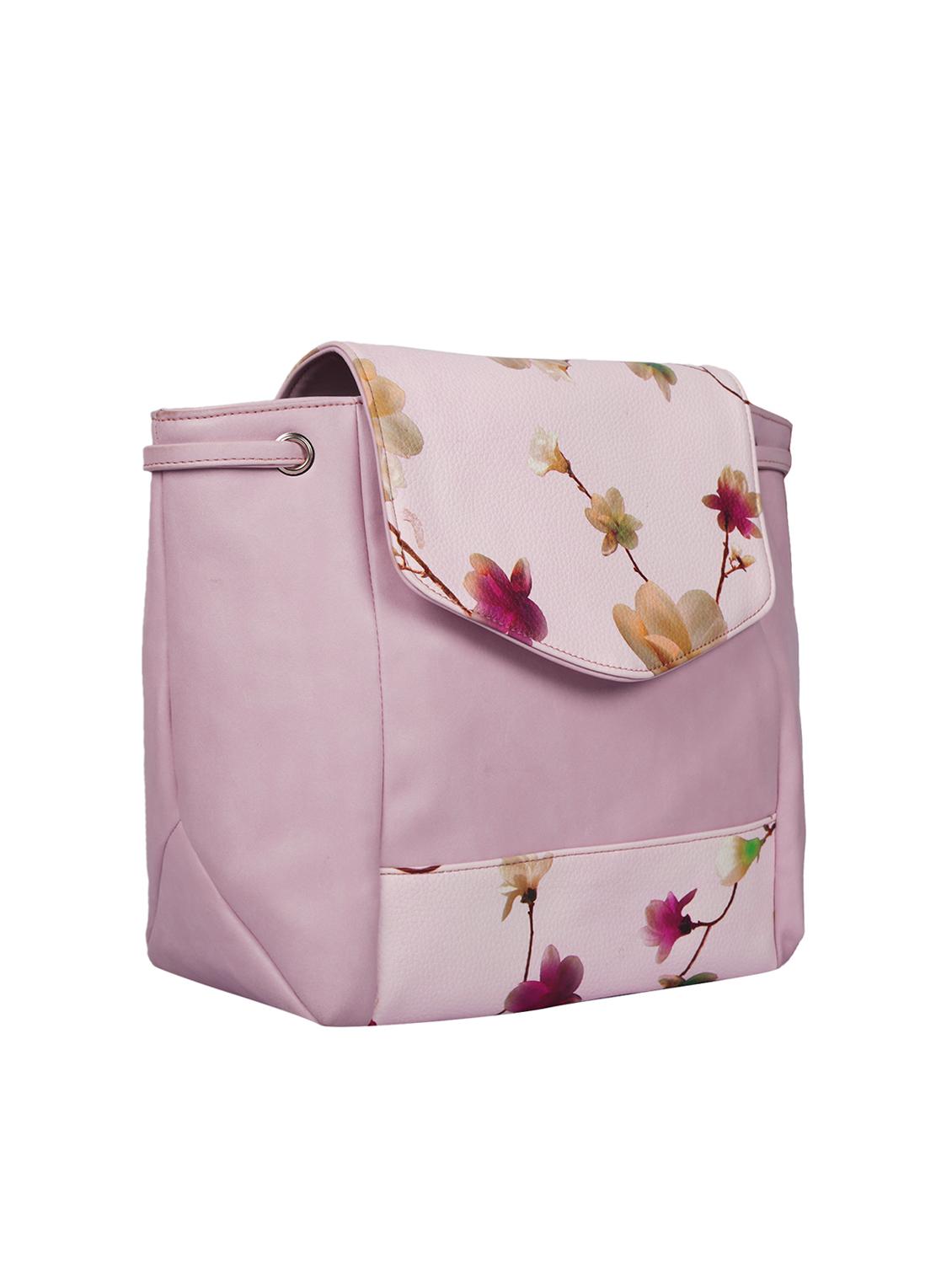 purple leatherette (pu) regular handbag - 16078157 - Zoom Image - 2