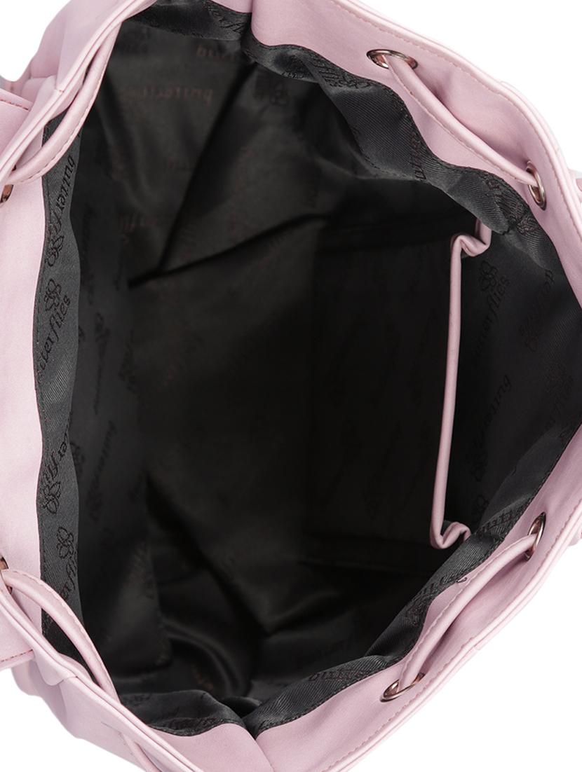 purple leatherette (pu) regular handbag - 16078157 - Zoom Image - 3