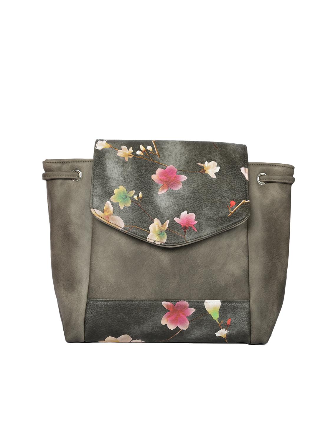 grey leatherette (pu) regular handbag - 16078158 - Zoom Image - 1