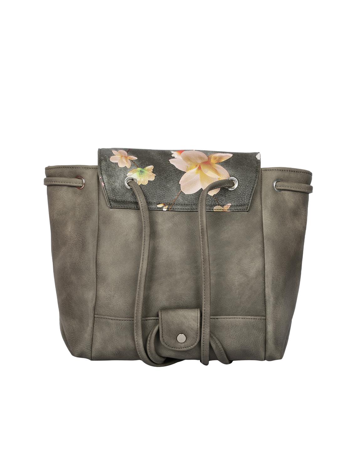 grey leatherette (pu) regular handbag - 16078158 - Zoom Image - 2