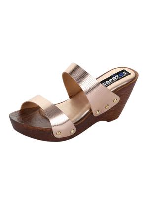 pink slip on wedges - 16078667 - Standard Image - 4