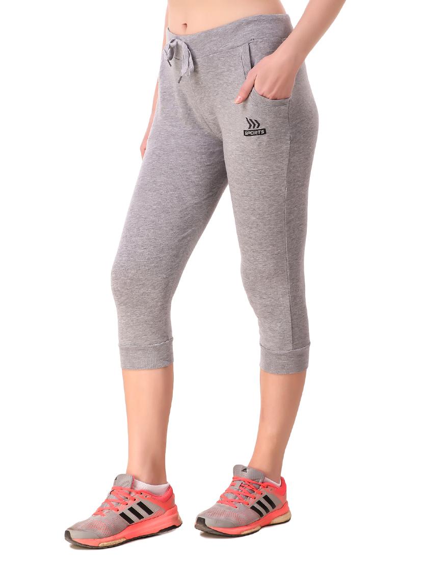 drawstring waist sports capri - 16078670 - Zoom Image - 2