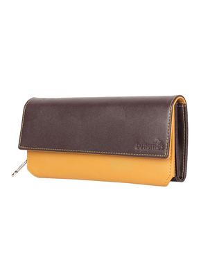 orange leatherette (pu) wallet - 16078740 - Standard Image - 4