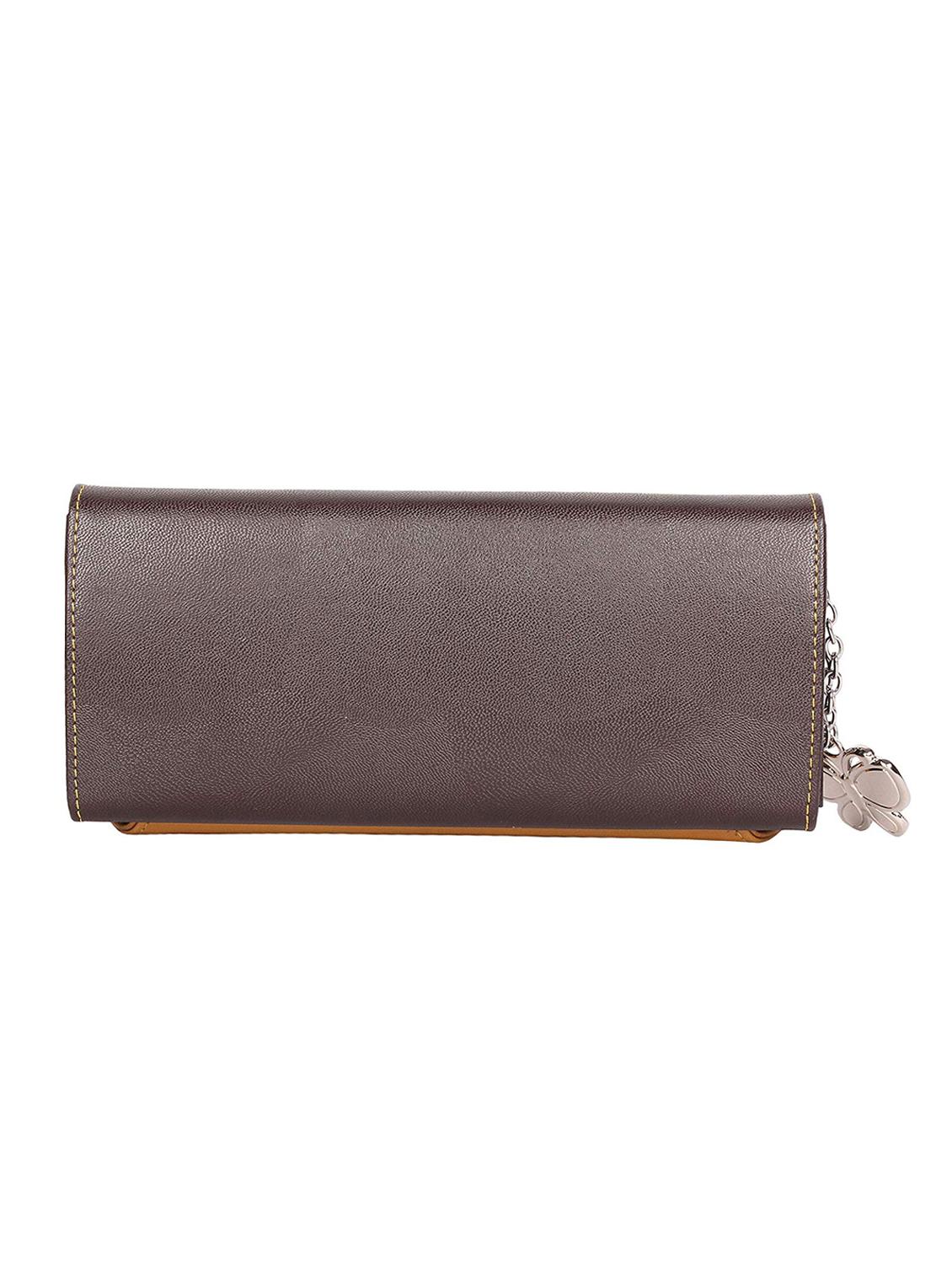 orange leatherette (pu) wallet - 16078740 - Zoom Image - 2