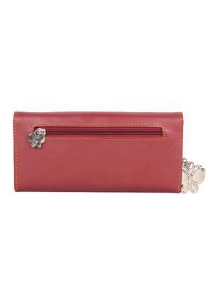 maroon leatherette (pu wallet - 16078748 - Standard Image - 4