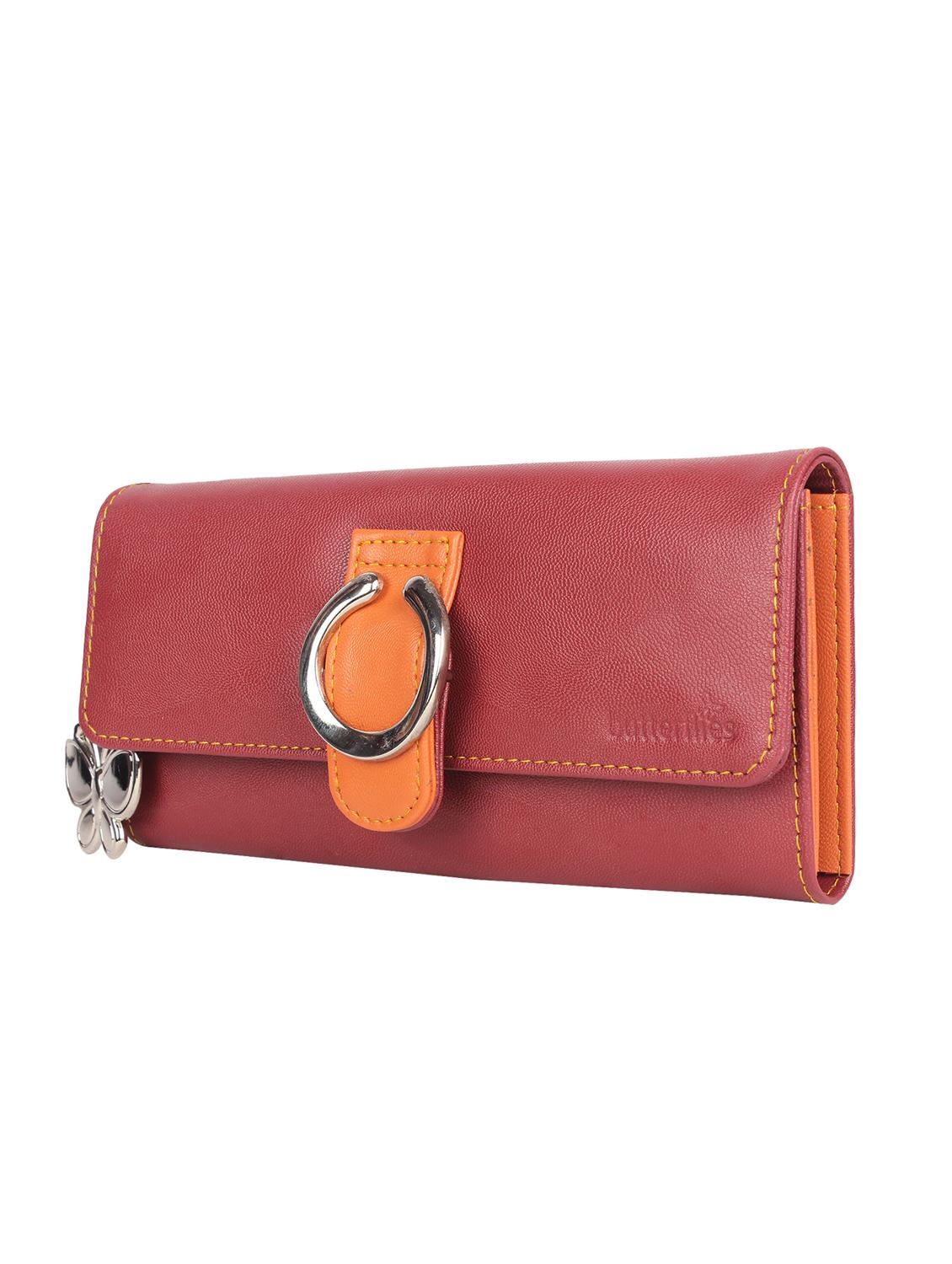 maroon leatherette (pu wallet - 16078748 - Zoom Image - 2