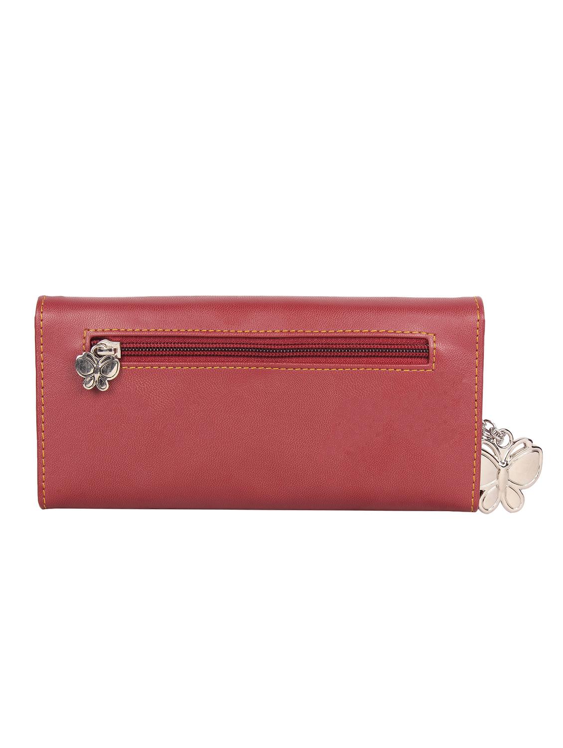 maroon leatherette (pu wallet - 16078748 - Zoom Image - 4