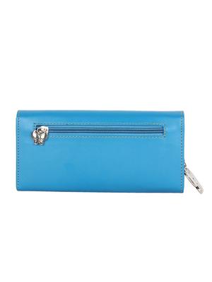 blue leatherette (pu wallet - 16078749 - Standard Image - 2