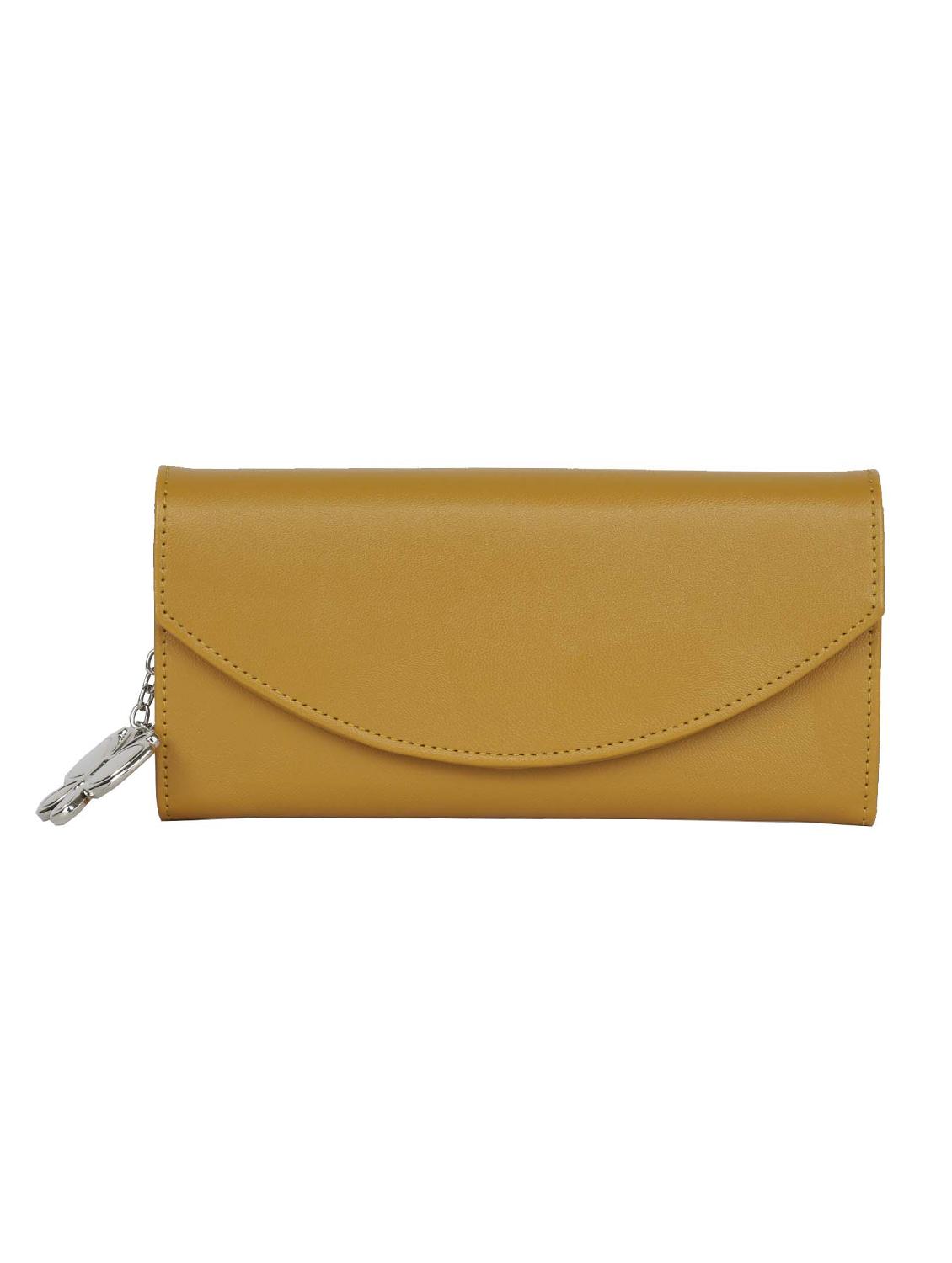 yellow leatherette (pu wallet - 16079447 - Zoom Image - 1