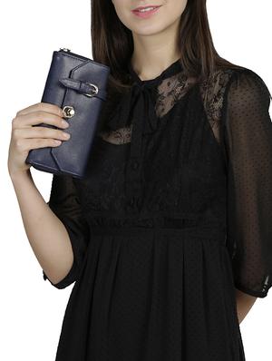 blue leatherette (pu wallet - 16079466 - Standard Image - 5