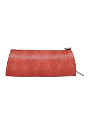 brown leatherette (pu) regular clutch and wallet combo - 16079474 - Standard Image - 4