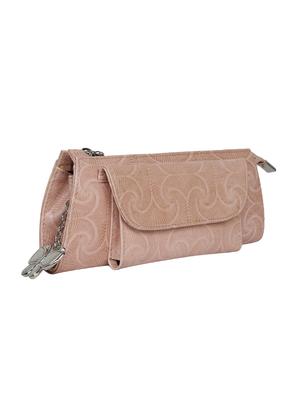 beige leatherette (pu) regular clutch - 16079476 - Standard Image - 2