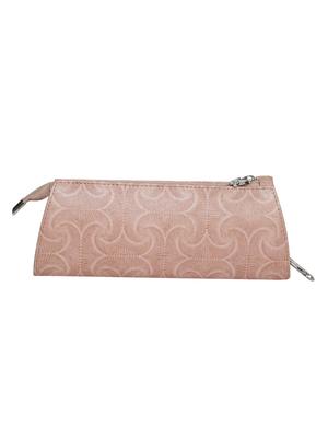 beige leatherette (pu) regular clutch - 16079476 - Standard Image - 4