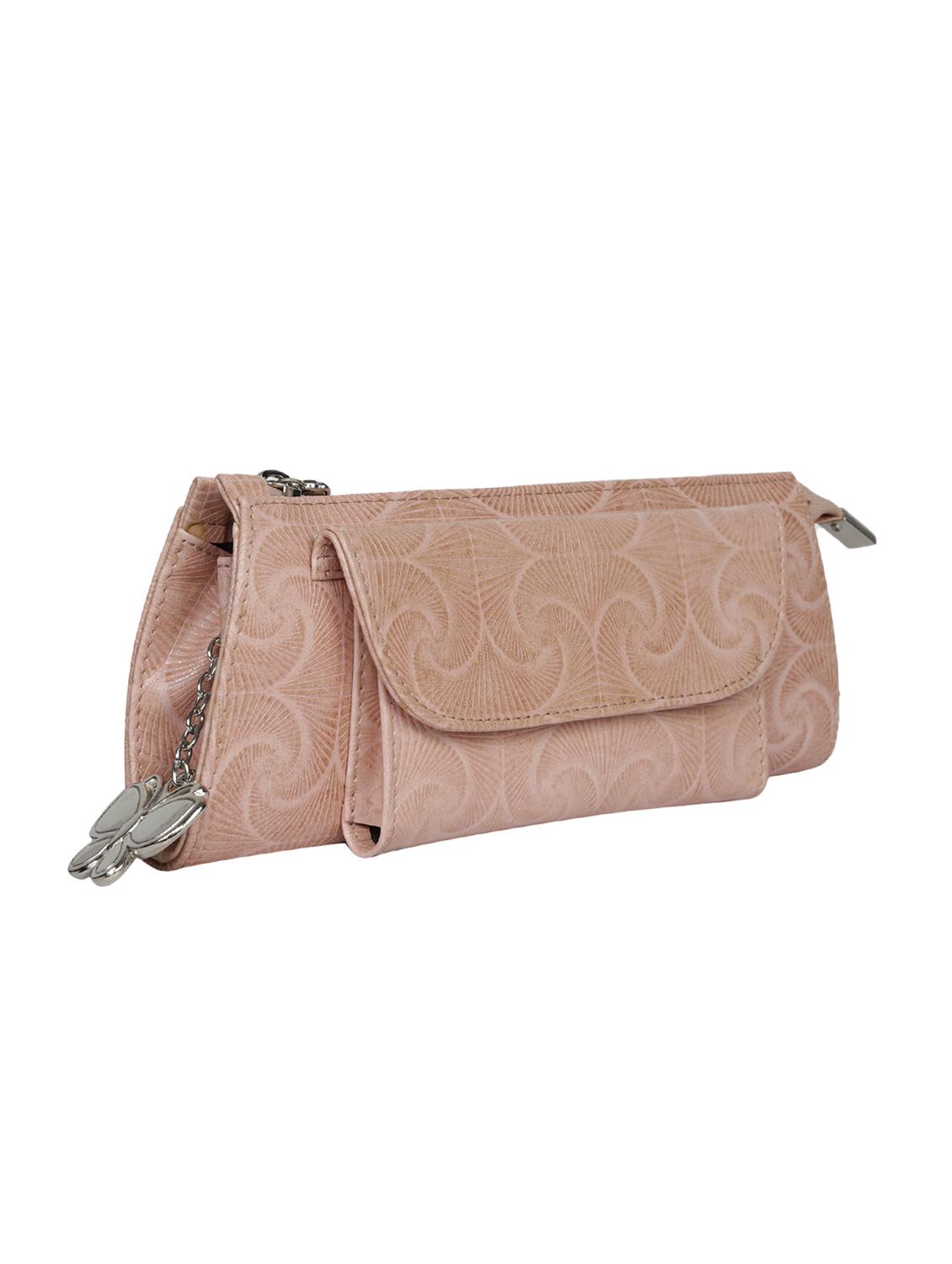 beige leatherette (pu) regular clutch - 16079476 - Zoom Image - 2