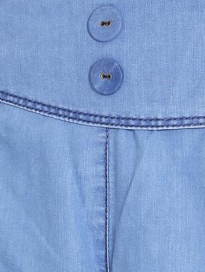 button detail flared palazzo - 16079740 - Standard Image - 4