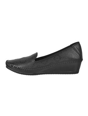 black slip on wedges - 16082537 - Standard Image - 2