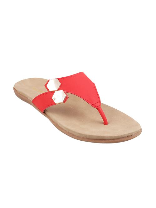 red toe separator sandals - 16083279 - Standard Image - 1
