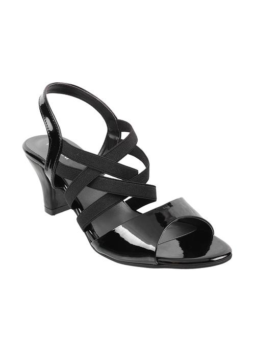 black back strap sandals - 16083753 - Standard Image - 1