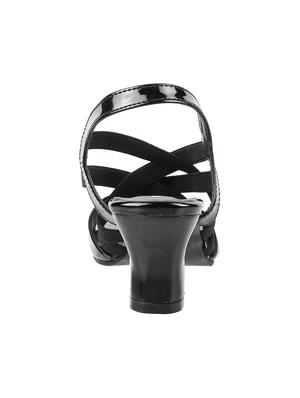 black back strap sandals - 16083753 - Standard Image - 3