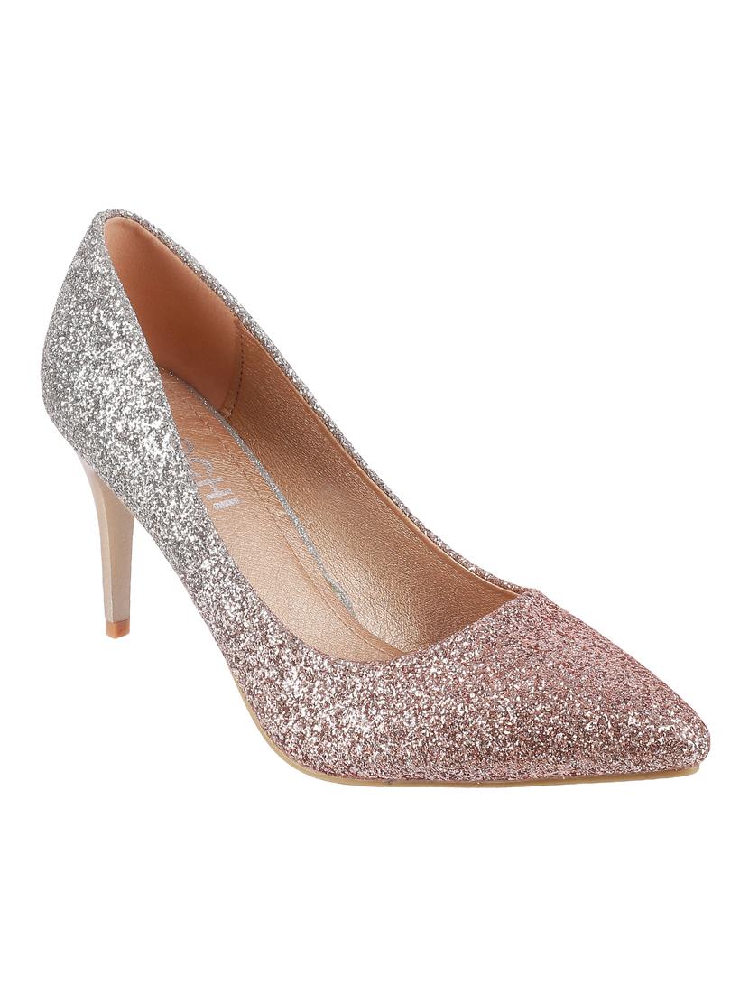 metallic slip on pumps - 16084561 - Zoom Image - 1