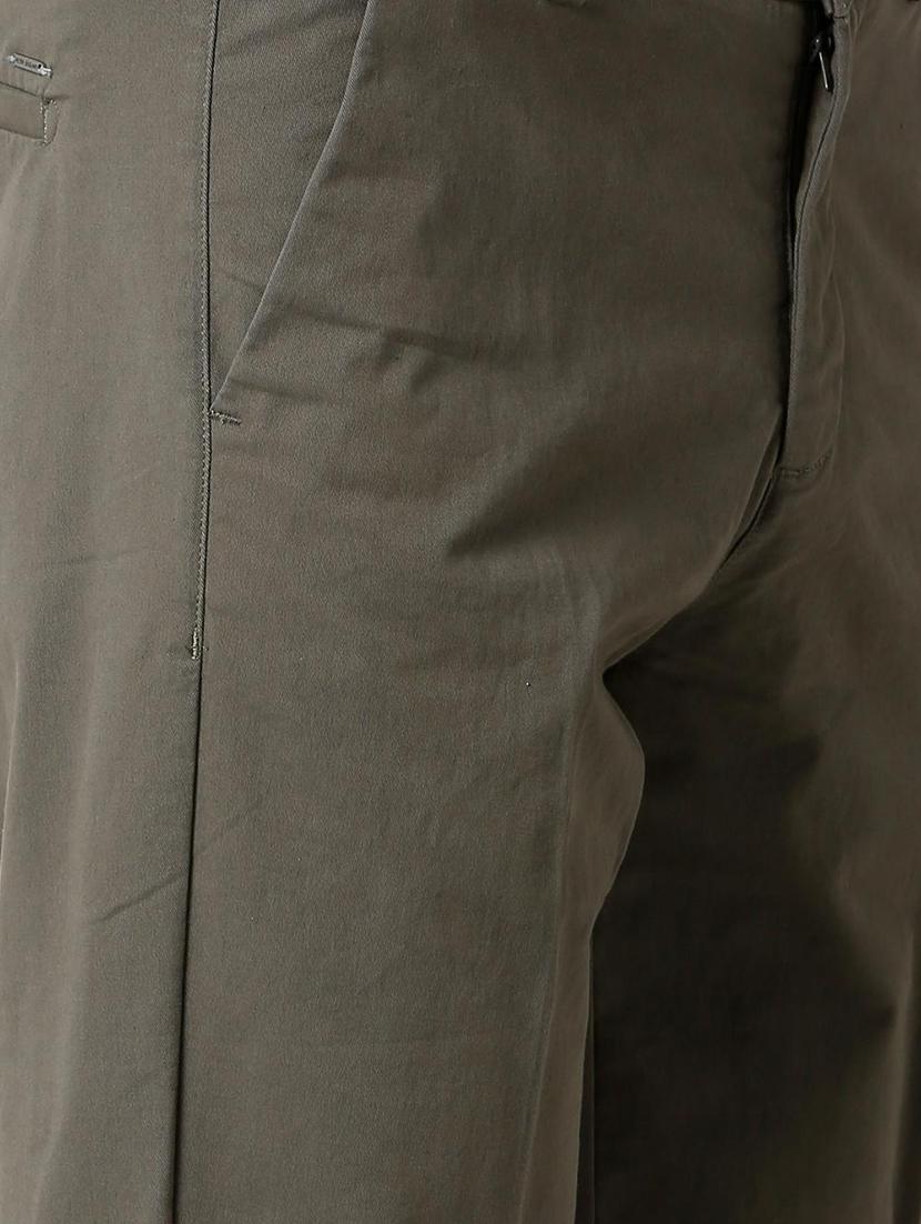 green cotton chinos casual trouser - 16086041 - Zoom Image - 5