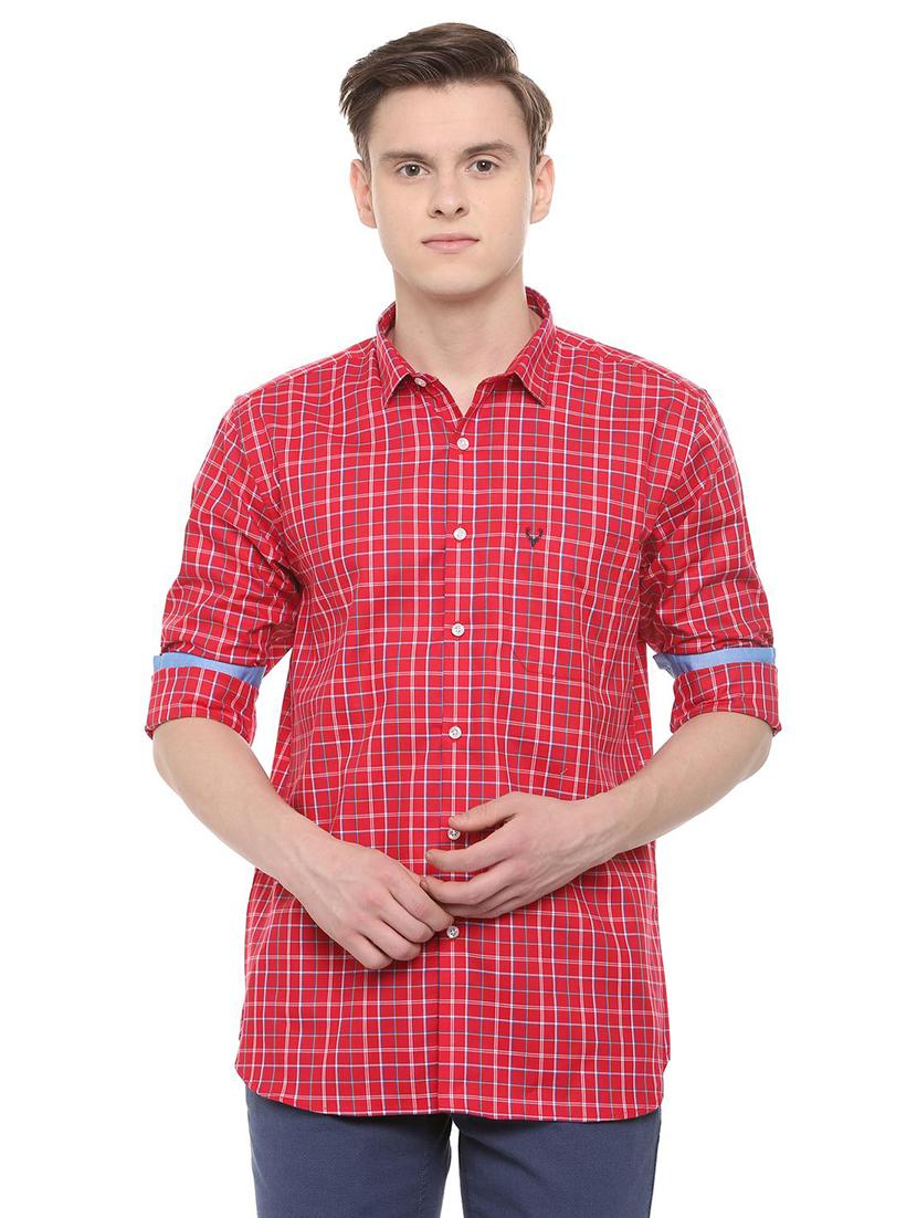 red checkered casual shirt - 16086075 - Zoom Image - 1