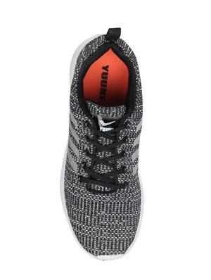 black mesh sport shoes - 16086673 - Standard Image - 4