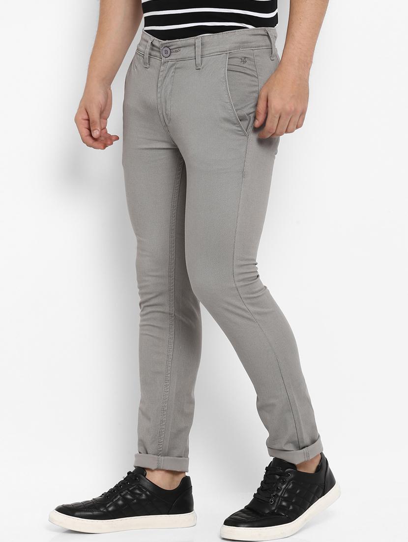 grey solid chinos - 16087908 - Zoom Image - 2