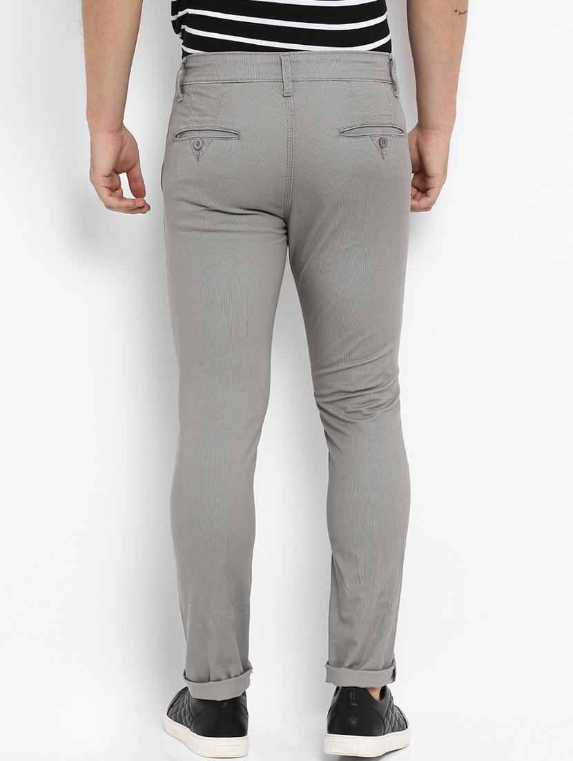 grey solid chinos - 16087908 - Zoom Image - 3