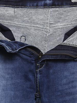 blue heavy washed jeans - 16087910 - Standard Image - 5