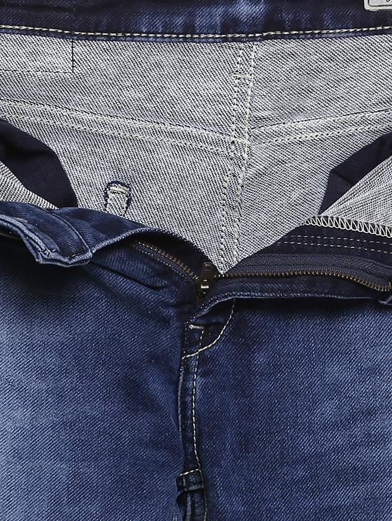 blue heavy washed jeans - 16087910 - Zoom Image - 5