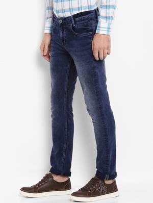 blue light washed jeans - 16087921 - Standard Image - 2