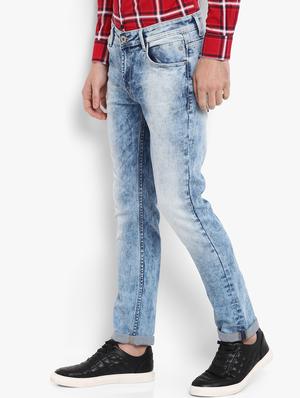 blue heavy washed jeans - 16087925 - Standard Image - 2
