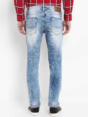 blue heavy washed jeans - 16087925 - Standard Image - 3