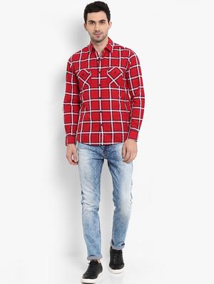 blue heavy washed jeans - 16087925 - Standard Image - 4